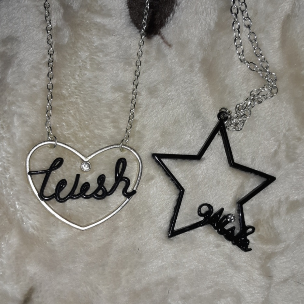 🖤Wish necklace bundle